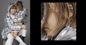 山田優と長女のモデル画像