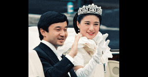 天皇陛下と雅子皇后の結婚パレード画像