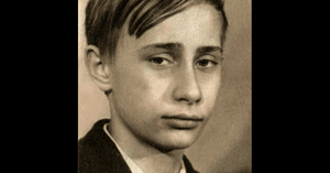 プーチン大統領の少年時代の画像