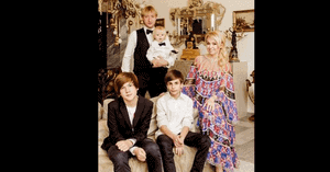 プルシェンコの家族の画像
