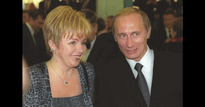 プーチンと元妻リュドミラの画像