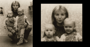 プーチン大統領の元妻と娘の画像