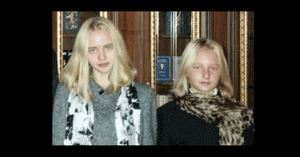 プーチン大統領の娘たちの画像